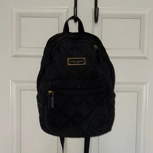 mini backpack black marc by marc jacobs quilted nylon backpack